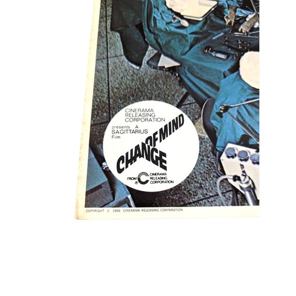 2 Change of Mind 1969 Lobby Cards Movie Poster Sci-Fi Drama Raymond St.‎ Jacques - Picture 4 of 9